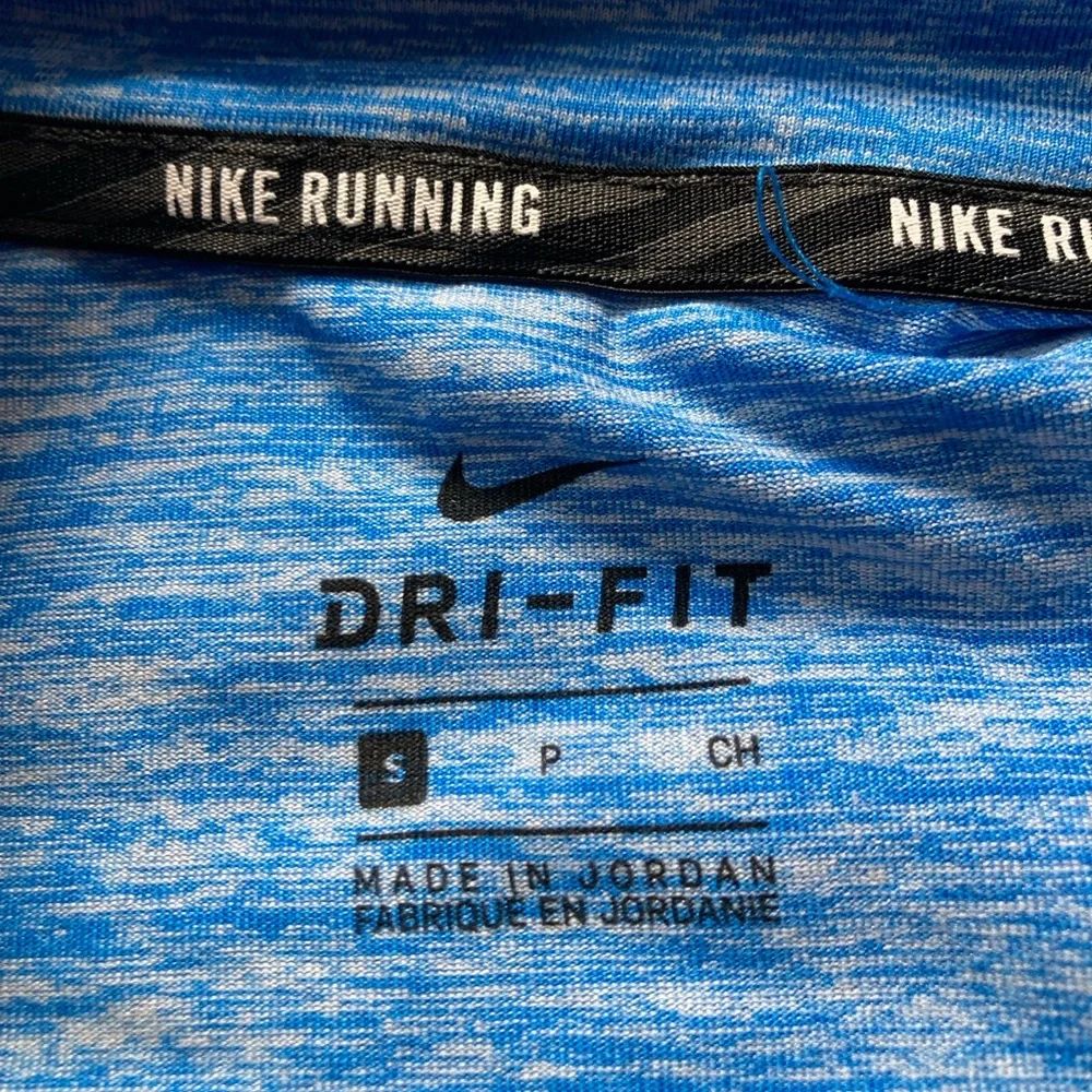 Nike Running Dri-FIT Half Zip Pullover – Blue – Size S